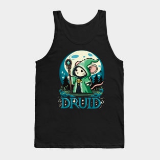 Druid Mouse Under the Moon Tank Top